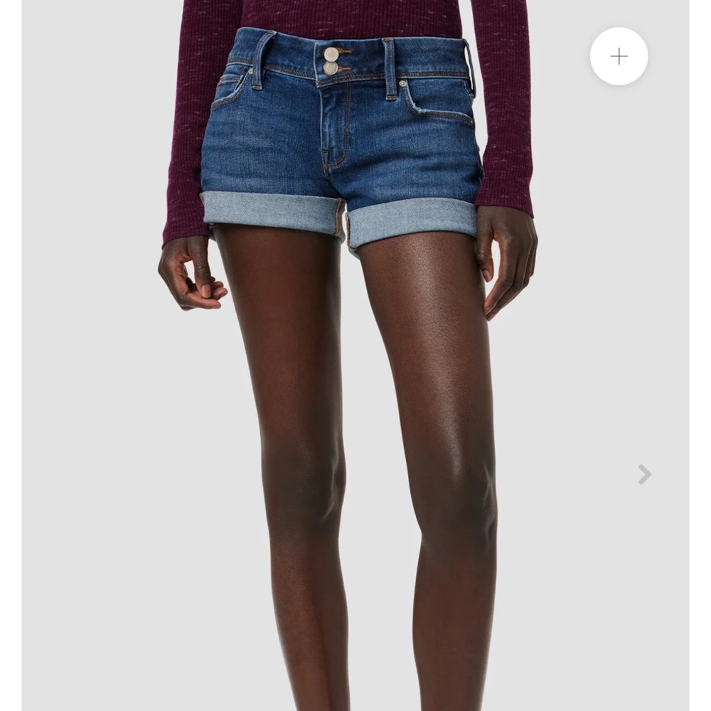 🌟 Hudson Croxley Mid Rise Denim Shorts - Size 28 🌟